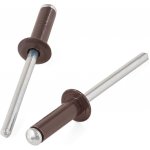 Nýt trhací Al/St barevný - 4.0x10 hnědý /RAL8014 – Zbozi.Blesk.cz