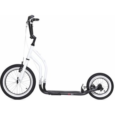 Yedoo Tokyo pro dospělé a dospívající, do 120 kg, s pneumatikami 20/16 a nastavitelnými řídítky bílá – Zboží Mobilmania