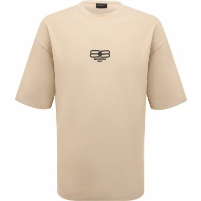 Balenciaga BB Beige tričko béžová