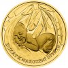 Česká mincovna Zlatý dukát Čáp s věnováním 3,49 g
