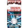 Baterie primární MAXELL Lithium CR2025 1ks 35009806