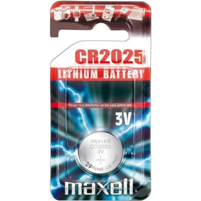 MAXELL Lithium CR2025 1ks 35009806 – Zboží Mobilmania