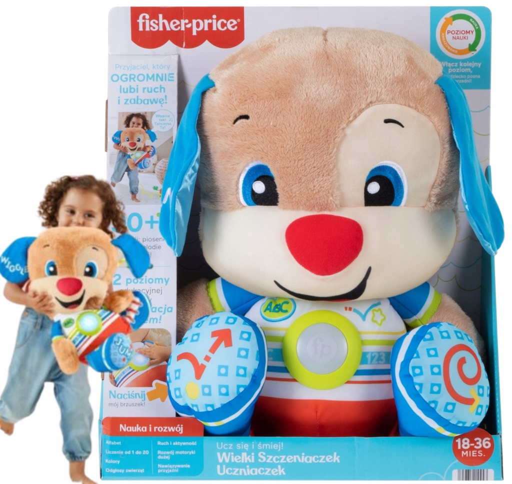 Fisher-Price Učte a smějte Velké štěně HCJ17