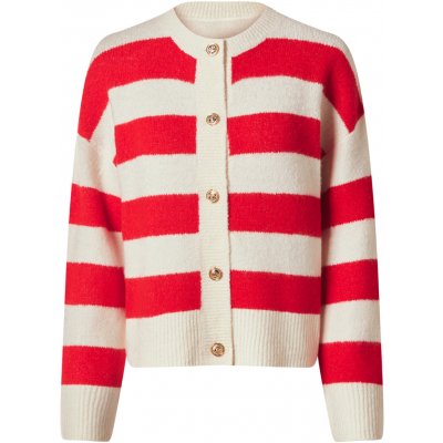 esmara Dámský kardigan červená bílá – Hledejceny.cz
