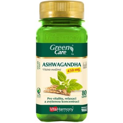 Vita Harmony Ashwagandha 450mg 80 kapslí – Zboží Mobilmania