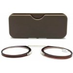 Cvikr nosní dioptrické brýle na čtení v pouzdru Brown – Zboží Dáma