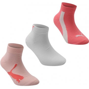 Puma Life Style Quarter Socks Pink