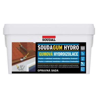 SOUDAL Gumová hydroizolace Soudagum Hydro 1 kg – Hledejceny.cz