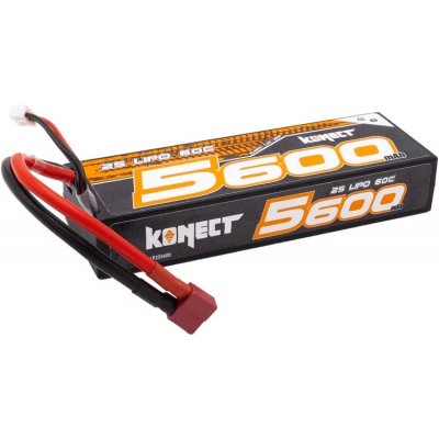 KONECT LiPo 5600mah 7.4V 60C 2S1P 41,4Wh T-Dean – Zboží Dáma