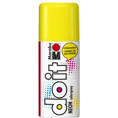 Marabu Do-it Fluorescent spray 321 Neonová žlutá 150ml – Zbozi.Blesk.cz