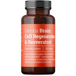 Mentis Brain Cell Regenerator & Resveratrol 30 kapslí