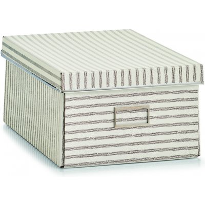 Zeller Uzamykatelný box z lepenky 13,5 l 30 x 36 cm – Zboží Mobilmania