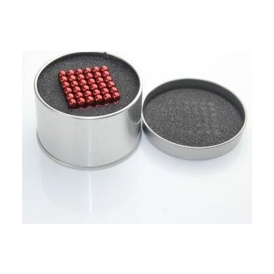 Neocube Magnetické kuličky 5mm Puzzle Červená – Zboží Mobilmania