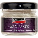 pentart Vosková pasta Chameleon jiskřivá stříbrná 20ml – Zboží Dáma