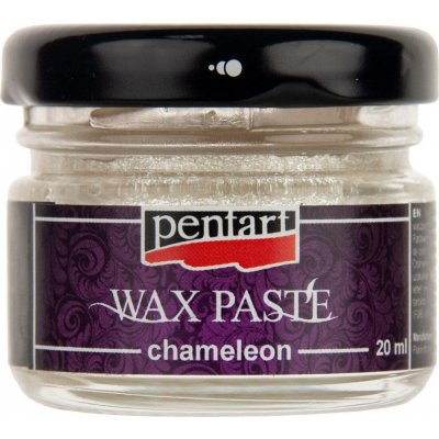 pentart Vosková pasta Chameleon jiskřivá stříbrná 20ml – Zboží Dáma