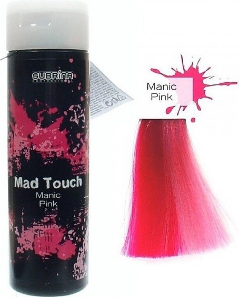 Subrina Mad Touch gelová barva na vlasy Manic Pink 200 ml | Srovnanicen.cz