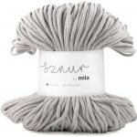 Bavlněná šňůra MILA 5mm - Šedá jasná/P02 – Hledejceny.cz
