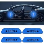 HIAHXC 4 kusy reflexních samolepek do auta, univerzální samolepky proti kolizi, reflexní samolepky, | Zboží Auto