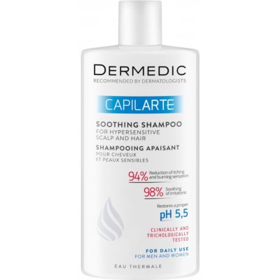 Dermedic Capilarte zklidňující šampon pro citlivou pokožku hlavy 300 ml – Zboží Mobilmania