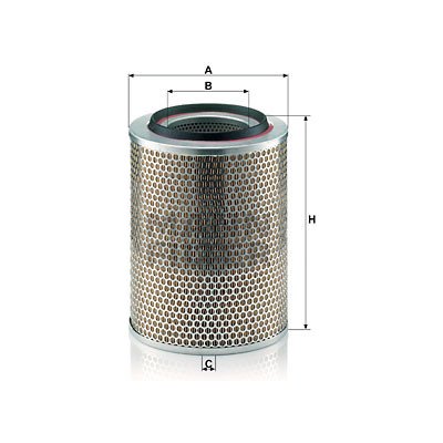MANN-FILTER Vzduchový filtr C23440/2 – Zboží Mobilmania