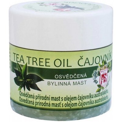 Království bylin Tea Tree Oil Čajovník bylinná mast 150 ml – Zboží Mobilmania