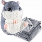 Kruzzel křeček s dekou 35 cm – Hledejceny.cz