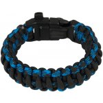 Paracord FIRESTARTER II. černá /modrá – Zboží Mobilmania