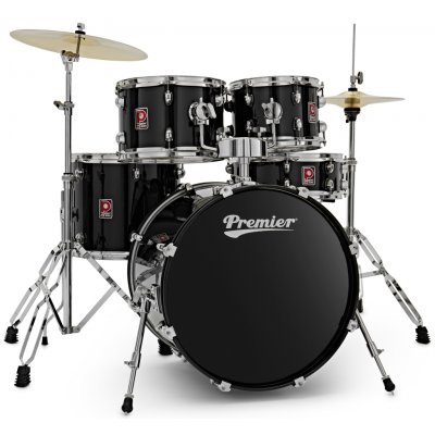 Premier Revolution 20" 5pc Drum Kit Black – Zboží Dáma