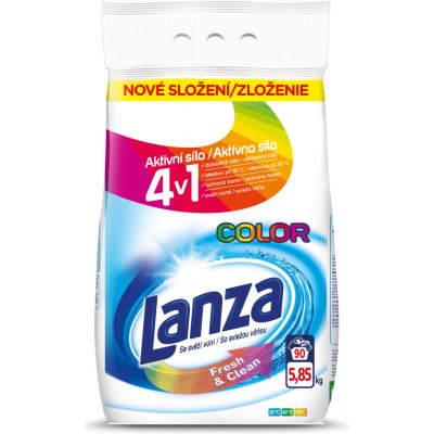 Lanza prací prášek Fresh & Clean Color 90 PD 5,85 kg – Zboží Dáma