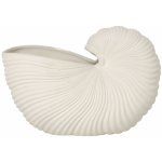 FERM LIVING Váza Shell Vase, Off-white – Hledejceny.cz
