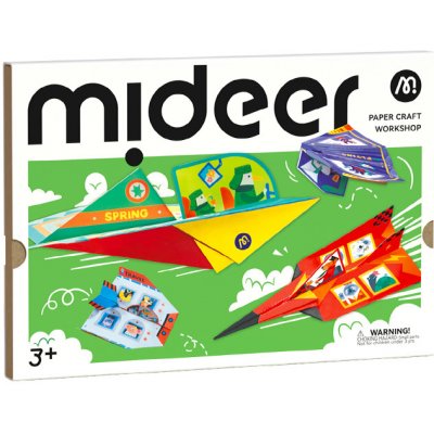 Mideer Tvoření z papíru Letadla 4 modely – Hledejceny.cz