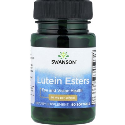 Swanson Lutein 20 mg 60 kapslí – Hledejceny.cz