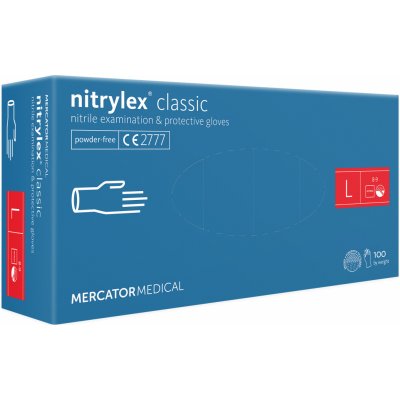 Mercator NITRYLEX modré 200 ks – Zboží Mobilmania