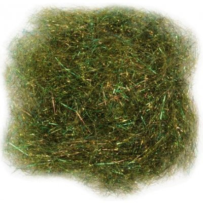 Hends Paví syntetický dubbing Peacock Dubbing bronzová tmavá červený efekt – Zboží Mobilmania