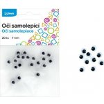 LUMA Dekorační oči kulaté - samolepící 7 mm, 20 ks - F800030 – Hledejceny.cz