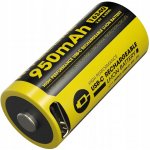 Nitecore NL169R 16340 950 mAh 3,6 V USB-C – Zboží Živě