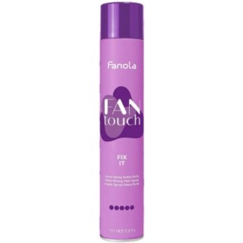 Fanola Fan Touch Fix It Extra Strong Spray Extra silně tužící lak na vlasy 750 ml