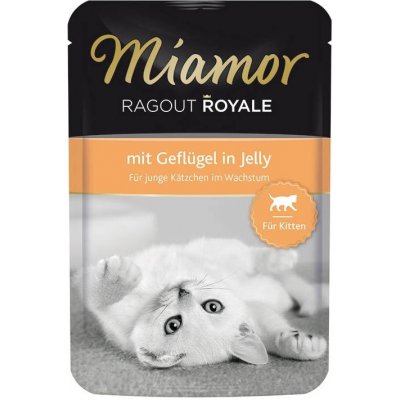 Finnern Miamor Cat Ragout Kitten drůbeží 100 g