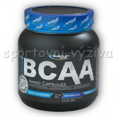 Musclesport BCAA 4.1:1 Amino Caps 270 kapslí – Zboží Mobilmania