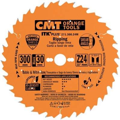 CMT ITK Ultra tenký kotouč univerzální D184x1,7 d30 Z24 HM – Hledejceny.cz