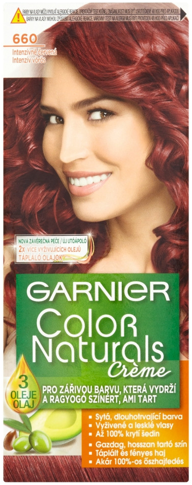 Garnier Color Naturals barva na vlasy 660 granátově červená od 93 Kč -  Heureka.cz