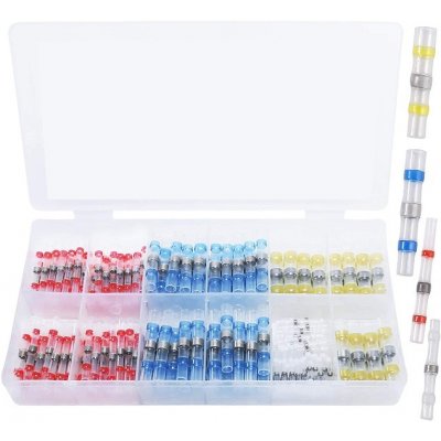 Vorfal Smršťovací termonuklické spojky na vodiče s cínem, sada 250ks | Zboží Auto