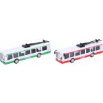 Wiky Trolejbus kovový s efekty 16 cm Vehicles, W006224 – Zboží Mobilmania