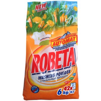 Robeta New Automat prací prášek 6 kg – Zbozi.Blesk.cz