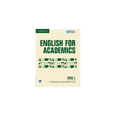 English for Academics 1 Book with Online Audio British Council – Zbozi.Blesk.cz