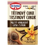 Dr. Oetker Cukr třtinový s mletým vanilkovým luskem 8 g – Zboží Dáma