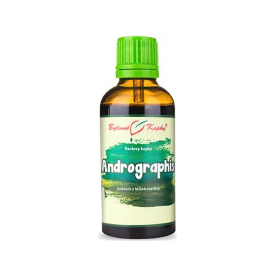 Bylinné kapky Andrographis (Právenka latnatá, kalmegh) tinktura 50 ml – Hledejceny.cz
