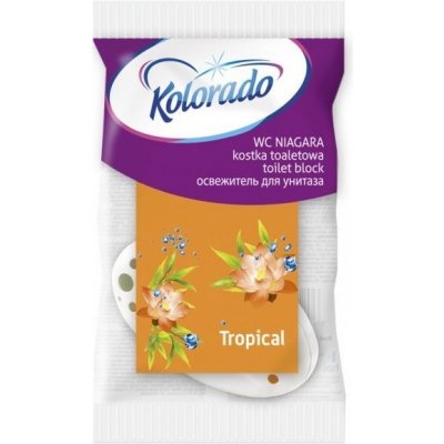 Kolorado WC Niagara toilet block in basket 35 g TROPICAL – Zboží Mobilmania