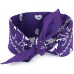 Artofpolo bavlněný šátek Bandana FAsz13014SS21 fialová – Hledejceny.cz