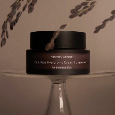 Haruharu Wonder Hyaluronový krém s extraktem z černé rýže Black Rice Hyaluronic cream Unscented 50 ml – Zboží Mobilmania